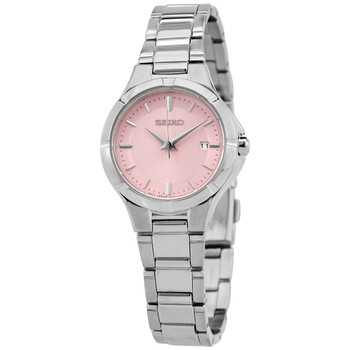 Đồng hồ Seiko Essentials Quartz Mặt Hồng SUR413 Nữ Chính hãng Sale giá Rẻ tại XaXi World