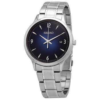 Đồng hồ Seiko Essentials Quartz Mặt Xanh Stainless Steel SGEH89 Nam Chính hãng Sale giá Rẻ tại XaXi World