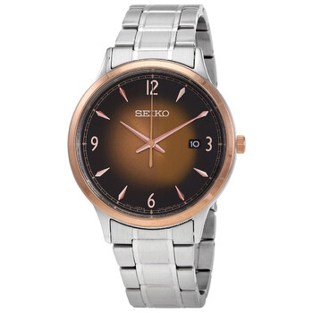 Đồng hồ Seiko Quartz Mặt Nâu SGEH90P1 Nam Chính hãng Sale giá Rẻ tại XaXi World
