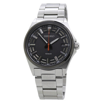 Đồng hồ Seiko Quartz Mặt Đen Pha Lê SUR507P1 Nam Chính hãng Sale giá Rẻ tại XaXi World