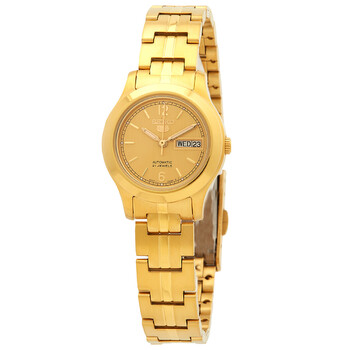 Đồng hồ Seiko 5 Automatic Mặt Vàng SYME02K1 Nữ Chính hãng Sale giá Rẻ tại XaXi World