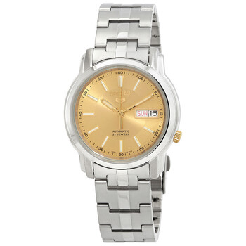 Đồng hồ Seiko Seiko 5 Automatic Mặt Vàng SNKL81K1 Nam Chính hãng Sale giá Rẻ tại XaXi World