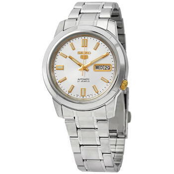 Đồng hồ Seiko 5 Automatic Mặt Bạc SNKK09K1 Nam Chính hãng Sale giá Rẻ tại XaXi World
