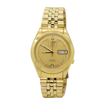 Đồng hồ Seiko Seiko 5 Automatic Mặt Vàng SNXC50J5 Nam Chính hãng Sale giá Rẻ tại XaXi World