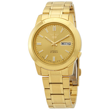 Đồng hồ Seiko Seiko 5 Automatic Mặt Vàng SNKK20J1 Nam Chính hãng Sale giá Rẻ tại XaXi World