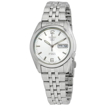 Đồng hồ Seiko Series 5 Automatic Mặt Trắng SNK385K1 Nam Chính hãng Sale giá Rẻ tại XaXi World