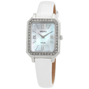 Đồng hồ Seiko Solar Mặt Xà Cừ SUP461 Nữ Chính hãng Sale giá Rẻ tại XaXi World