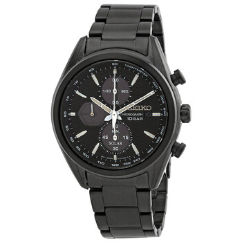 Đồng hồ Seiko Solar Chronograph Quartz Mặt Đen SSC773 Nam Chính hãng Sale giá Rẻ tại XaXi World