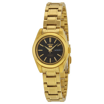 Đồng hồ Seiko 5 Automatic Mặt Đen Gold-tone SYMK22 Nữ Chính hãng Sale giá Rẻ tại XaXi World