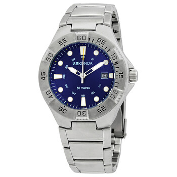 Đồng hồ Sekonda Quartz Mặt Xanh Stainless Steel 3098 Nam Chính hãng Sale giá Rẻ tại XaXi World