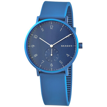 Đồng hồ Skagen Aaren Kulor Aluminum Quartz Mặt Xanh SKW6508 Unisex Chính hãng Sale giá Rẻ tại XaXi World