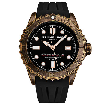 Đồng hồ Stuhrling Original Aquadiver Automatic Mặt Đen M16759 Nam Chính hãng Sale giá Rẻ tại XaXi World