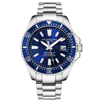 Đồng hồ Stuhrling Original Aquadiver Mặt Xanh M15762 Nam Chính hãng Sale giá Rẻ tại XaXi World