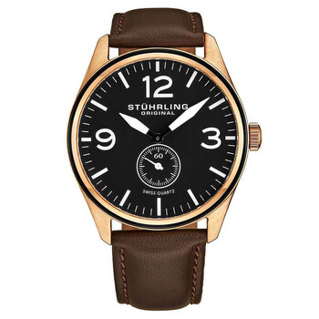 Đồng hồ Stuhrling Original Aviator Mặt Đen M15558 Nam Chính hãng Sale giá Rẻ tại XaXi World