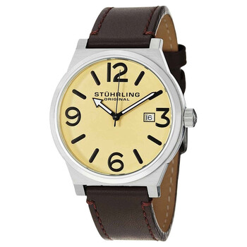 Đồng hồ Stuhrling Original Aviator Mặt Sâm Banh M15279 Nam Chính hãng Sale giá Rẻ tại XaXi World