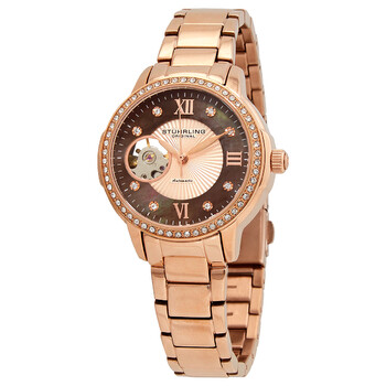 Đồng hồ Stuhrling Original Legacy Mặt Nâu M15784 Nữ Chính hãng Sale giá Rẻ tại XaXi World
