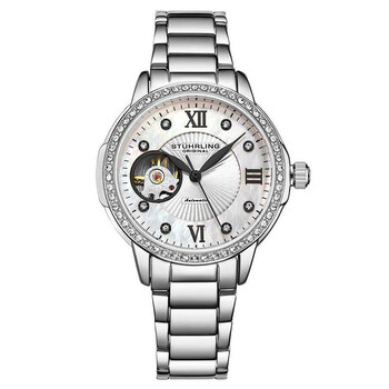 Đồng hồ Stuhrling Original Legacy Silver-tone Dial M15775 Nữ Chính hãng Sale giá Rẻ tại XaXi World