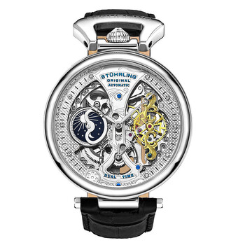 Đồng hồ Stuhrling Original Legacy Automatic Mặt Bạc M13572 Nam Chính hãng Sale giá Rẻ tại XaXi World