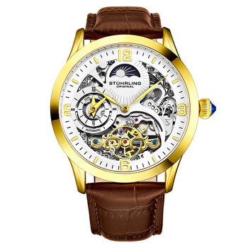 Đồng hồ Stuhrling Original Legacy Automatic Mặt Trắng M13594 Nam Chính hãng Sale giá Rẻ tại XaXi World