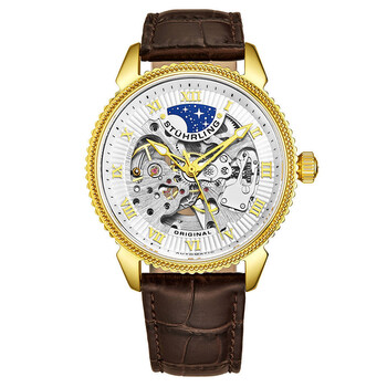 Đồng hồ Stuhrling Original Legacy Automatic Mặt Trắng M13628 Nam Chính hãng Sale giá Rẻ tại XaXi World