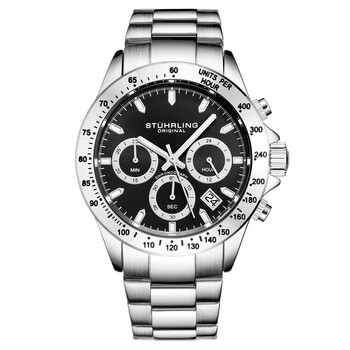 Đồng hồ Stuhrling Original Monaco Mặt Đen M15961 Nam Chính hãng Sale giá Rẻ tại XaXi World