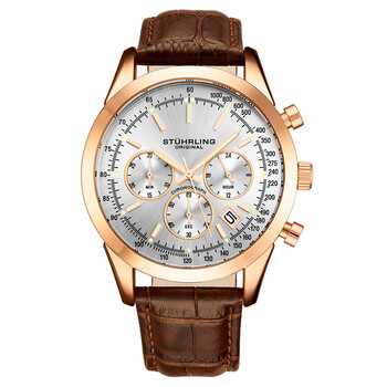 Đồng hồ Stuhrling Original Monaco Quartz Mặt Bạc M13654 Nam Chính hãng Sale giá Rẻ tại XaXi World