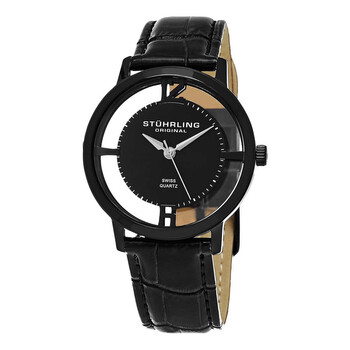 Đồng hồ Stuhrling Original Symphony Quartz Mặt Đen M16790 Nam Chính hãng Sale giá Rẻ tại XaXi World
