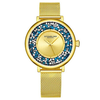 Đồng hồ Stuhrling Original Symphony Gold-tone Dial M15460 Nữ Chính hãng Sale giá Rẻ tại XaXi World