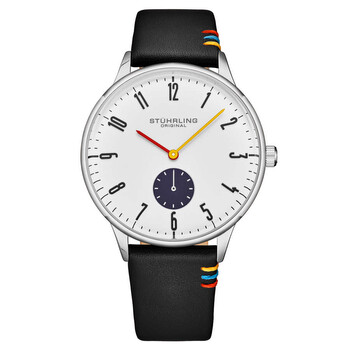 Đồng hồ Stuhrling Original Symphony Quartz Mặt Trắng M17205 Nam Chính hãng Sale giá Rẻ tại XaXi World