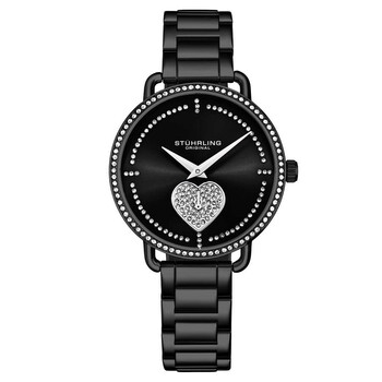 Đồng hồ Stuhrling Original Vogue Quartz Mặt Đen M17187 Nữ Chính hãng Sale giá Rẻ tại XaXi World