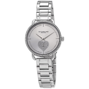 Đồng hồ Stuhrling Original Vogue Mặt Bạc M15633 Nữ Chính hãng Sale giá Rẻ tại XaXi World