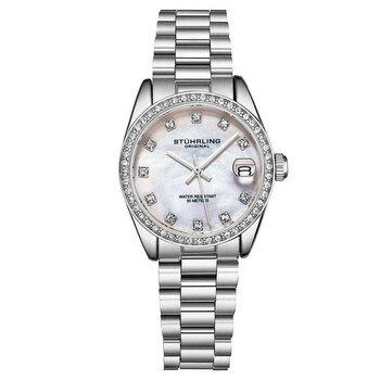 Đồng hồ Stuhrling Original Vogue Silver-tone Dial M15701 Nữ Chính hãng Sale giá Rẻ tại XaXi World