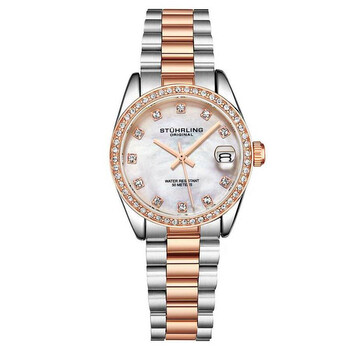 Đồng hồ Stuhrling Original Vogue Mặt Bạc M15948 Nữ Chính hãng Sale giá Rẻ tại XaXi World