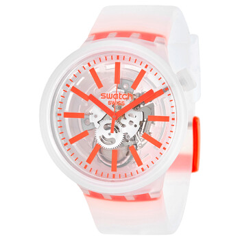 Đồng hồ Swatch Orange-In-Jelly Quartz White Skeleton Center SO27E102 Unisex Chính hãng Sale giá Rẻ tại XaXi World