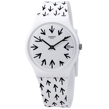 Đồng hồ Swatch Frechia Mặt Trắng White Silicone GW409 Nữ Chính hãng Sale giá Rẻ tại XaXi World