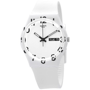 Đồng hồ Swatch Over White Quartz Mặt Trắng GW716 Unisex Chính hãng Sale giá Rẻ tại XaXi World