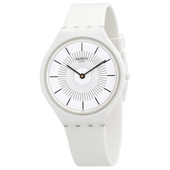 Đồng hồ Swatch Skinpure White Silicone Rubber SVOW100 Unisex Chính hãng Sale giá Rẻ tại XaXi World