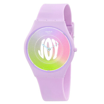 Đồng hồ Swatch Time For Joy Quartz Mặt Trắng SS09V101 Nữ Chính hãng Sale giá Rẻ tại XaXi World