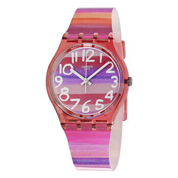 Đồng hồ Swatch Astilbe Mặt Hồng Pink Silicone GP140 Unisex Chính hãng Sale giá Rẻ tại XaXi World