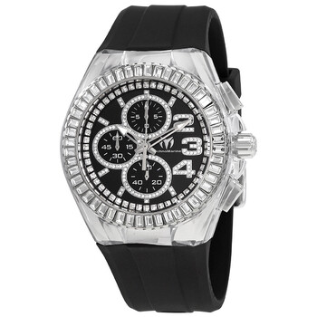 Đồng hồ Technomarine Cruise Chronograph Quartz Mặt Đen TM-121006 Nam Chính hãng Sale giá Rẻ tại XaXi World