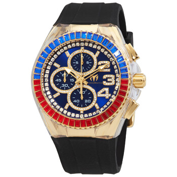 Đồng hồ Technomarine Cruise Chronograph Quartz Mặt Xanh TM-121015 Nam Chính hãng Sale giá Rẻ tại XaXi World