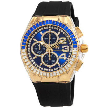Đồng hồ Technomarine Cruise Chronograph Quartz Mặt Xanh TM-121016 Nam Chính hãng Sale giá Rẻ tại XaXi World