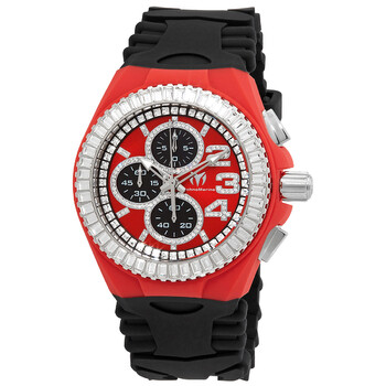 Đồng hồ Technomarine Cruise Chronograph Quartz Crystal Red Dial TM-121185 Nam Chính hãng Sale giá Rẻ tại XaXi World