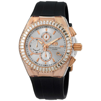 Đồng hồ Technomarine Cruise Chronograph Quartz Crystal Mặt Bạc TM-121163 Nam Chính hãng Sale giá Rẻ tại XaXi World