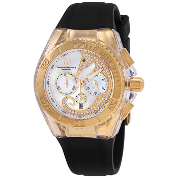 Đồng hồ Technomarine Cruise Chronograph Quartz Mặt Xà Cừ Trắng TM-119019 Nữ Chính hãng Sale giá Rẻ tại XaXi World