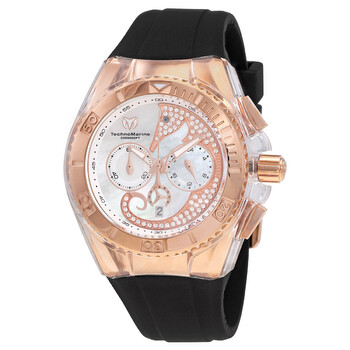 Đồng hồ Technomarine Cruise Chronograph Quartz Mặt Xà Cừ Trắng TM-119020 Nữ Chính hãng Sale giá Rẻ tại XaXi World