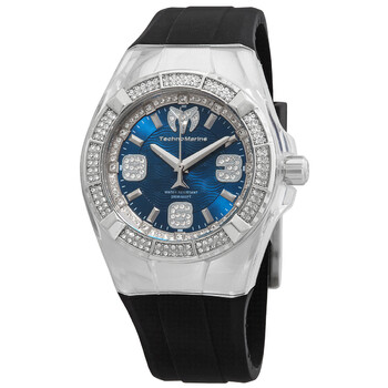 Đồng hồ Technomarine Cruise Quartz Crystal Mặt Xanh TM-121095 Nam Chính hãng Sale giá Rẻ tại XaXi World