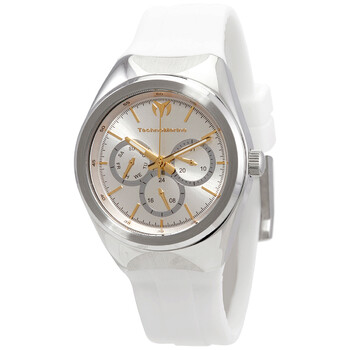 Đồng hồ Technomarine MoonSun Chronograph Quartz Mặt Bạc TM-820021 Nữ Chính hãng Sale giá Rẻ tại XaXi World