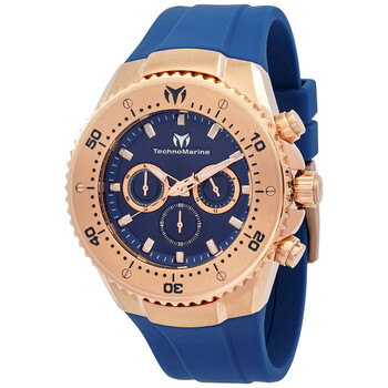 Đồng hồ Technomarine Sea Manta Chronograph Quartz Mặt Xanh TM-220065 Nam Chính hãng Sale giá Rẻ tại XaXi World