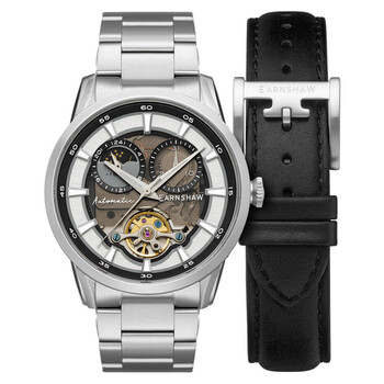 Đồng hồ Thomas Earnshaw Carlyle Open Heart Automatic Mặt Đen ES-8197-11 Nam Chính hãng Sale giá Rẻ tại XaXi World